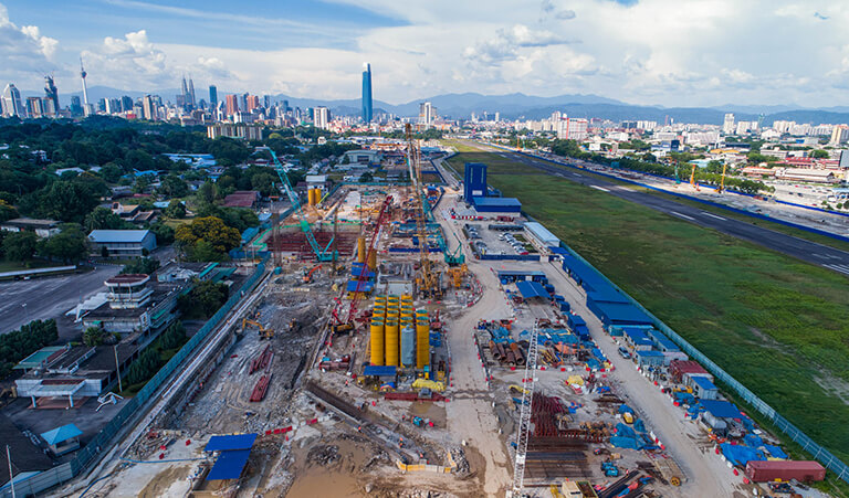 GIS helps keep Malaysia’s MRT2 project on track card