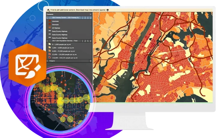 arcgis pro cartography design export adobe illustrator