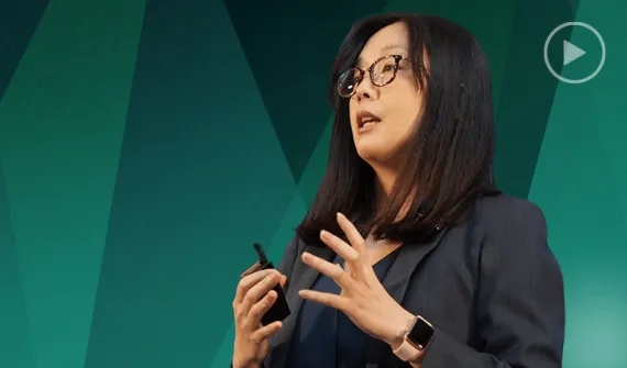 Joanne Loh presents the road ahead for ArcGIS at 2023 GeoInnovation Awards 