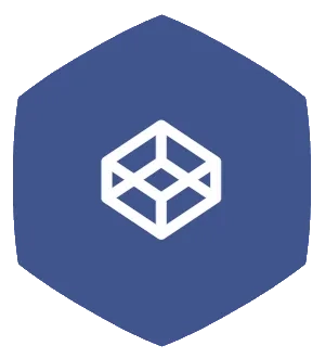 Blue box icon