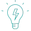 icon of a lightbulb