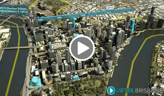 Brisbanes virtual 3D city model